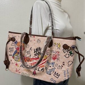 NWT MICHAELA TOTE SHOULDER BAG